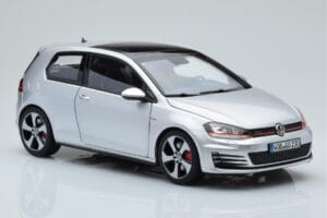 Volkswagen Golf GTI Mk7 Reflex Srebrny Norev 1:18 188551 Metal — zdjęcie 6 z 8