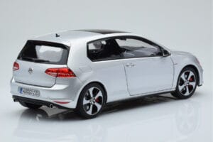 Volkswagen Golf GTI Mk7 Reflex Srebrny Norev 1:18 188551 Metal — zdjęcie 3 z 8