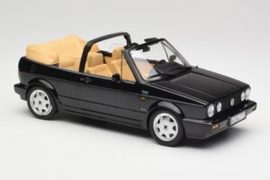 Volkswagen Golf Mk1 Kabriolet Czarny Norev 1:18 188568 Metal — zdjęcie 4 z 6