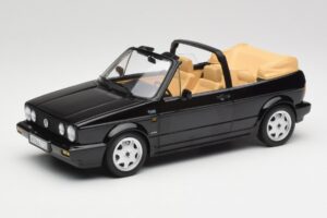 Volkswagen Golf Mk1 Kabriolet Czarny Norev 1:18 188568 Metal