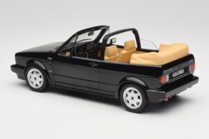 Volkswagen Golf Mk1 Kabriolet Czarny Norev 1:18 188568 Metal — zdjęcie 5 z 6