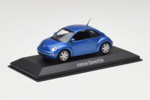 Volkswagen New Beetle Satellite Niebieski Minichamps 1:43 430058004 Metal — zdjęcie 2 z 4