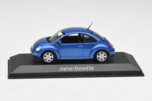 Volkswagen New Beetle Satellite Niebieski Minichamps 1:43 430058004 Metal