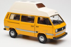 Volkswagen T3 Joker Kamper Schuco 1:18 450038500 Metal — zdjęcie 6 z 8