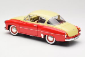 Wartburg 311 Coupe Czerwony & Beige Revell 1:18 8418 Metal — zdjęcie 7 z 8
