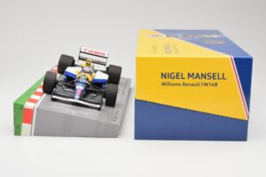 Williams Renault FW14B #5 N. Mansell F1 World Champion 1992 Collectors Box Minichamps 1:18 113920005 Metal — zdjęcie 6 z 6